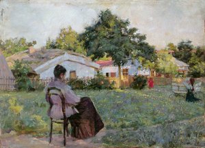 ダチャで、1892 作： Kiviak Konstantinov Kostandi
